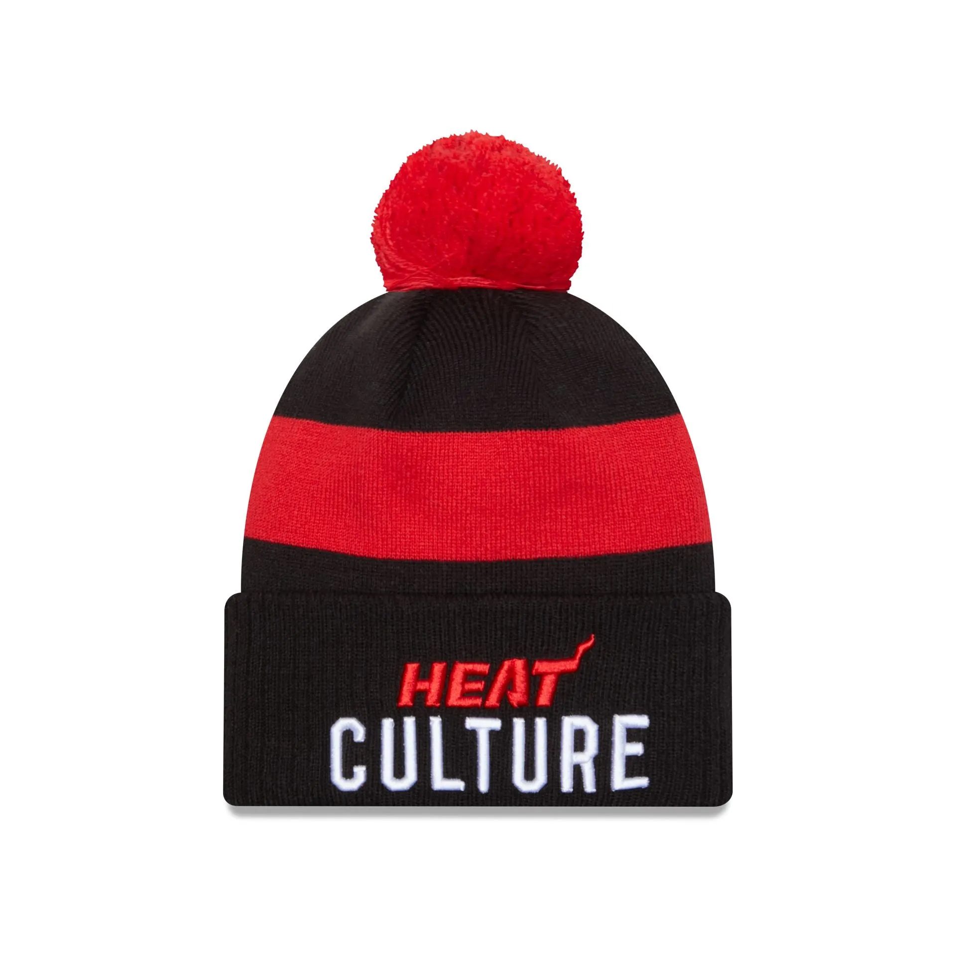 Miami Heat 2023 City Edition Pom Knit Hat sold by New Era