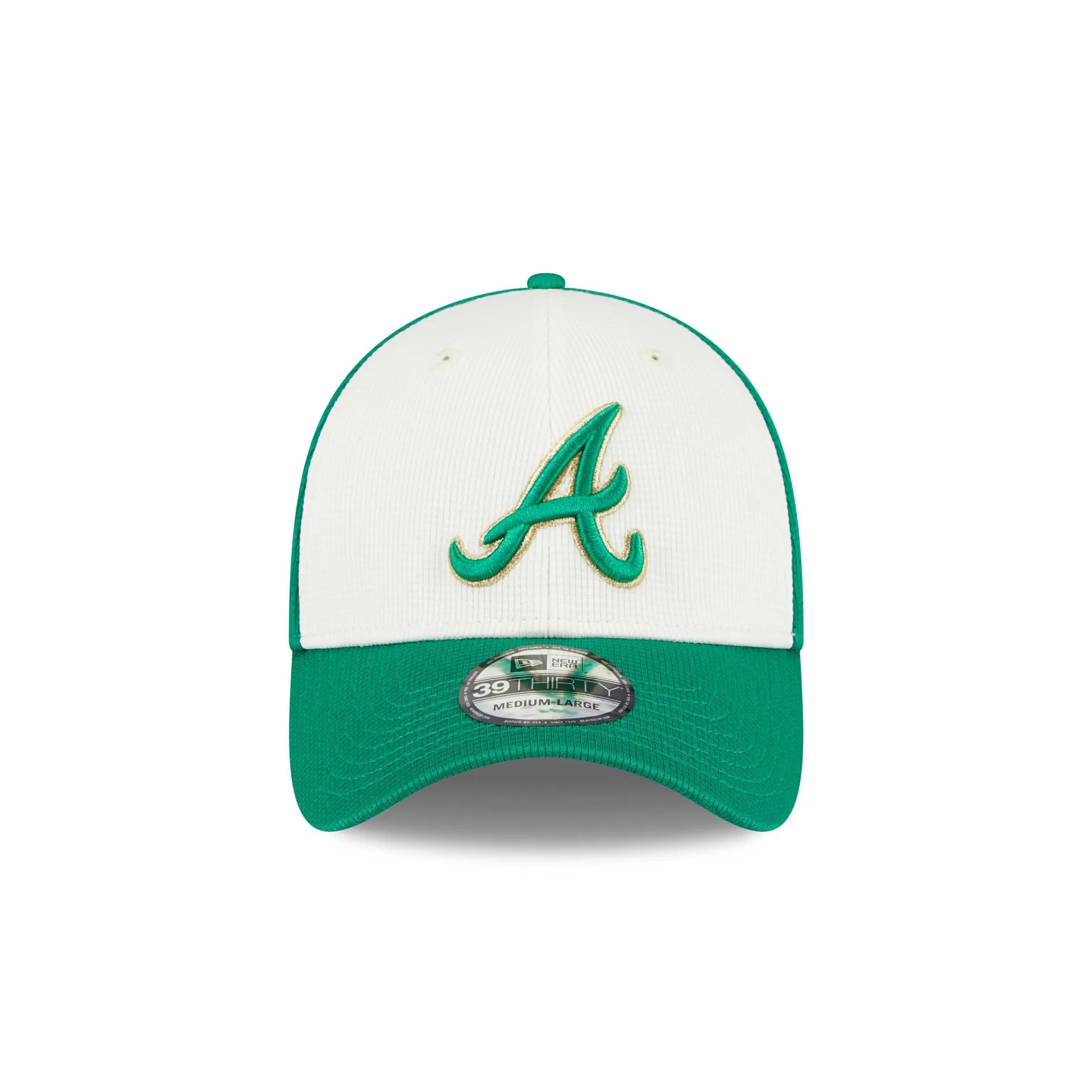 Atlanta Braves St. Patrick's Day 2024 39THIRTY Stretch Fit Hat sold by New Era product image thumbnail 2
