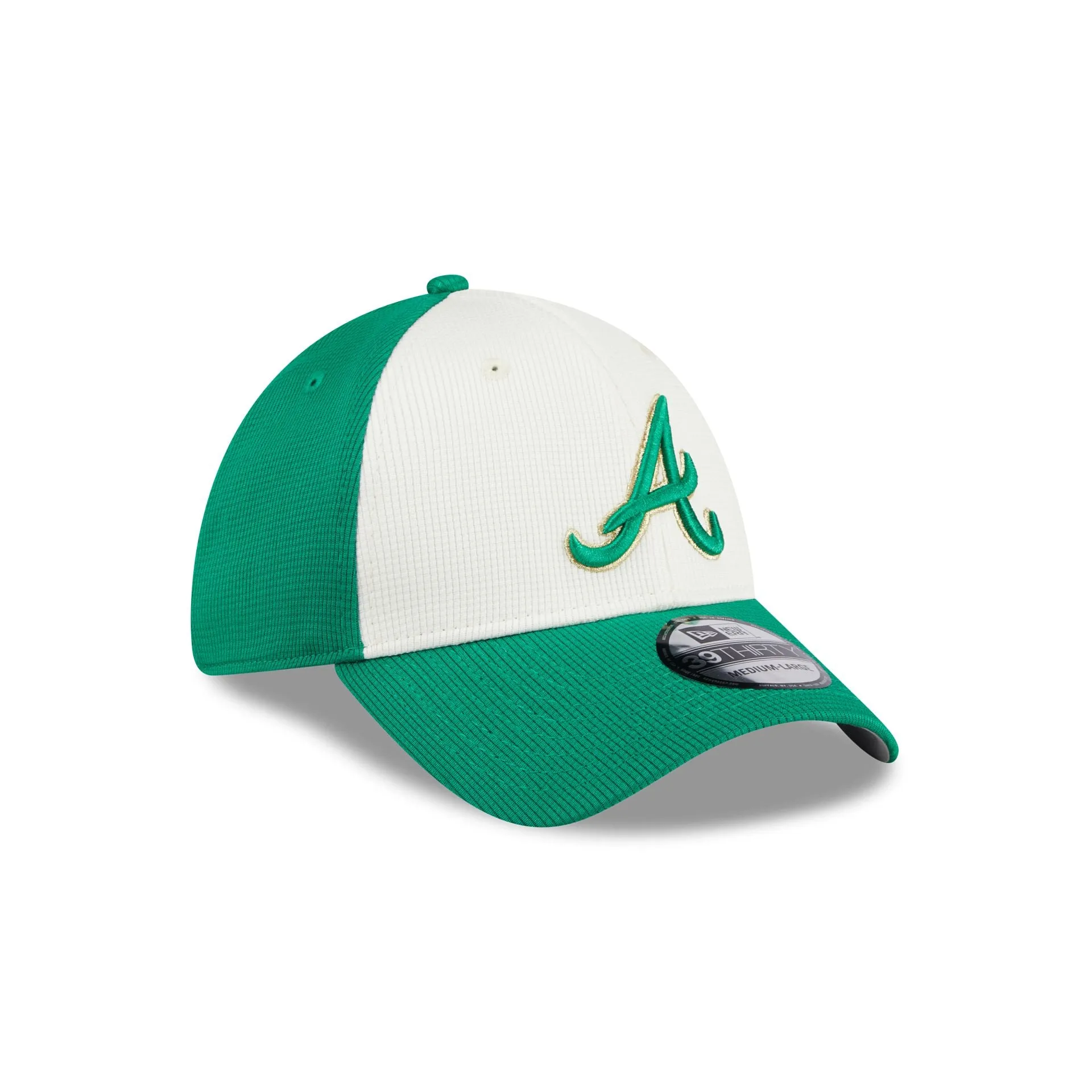 Atlanta Braves St. Patrick's Day 2024 39THIRTY Stretch Fit Hat sold by New Era product image thumbnail 3