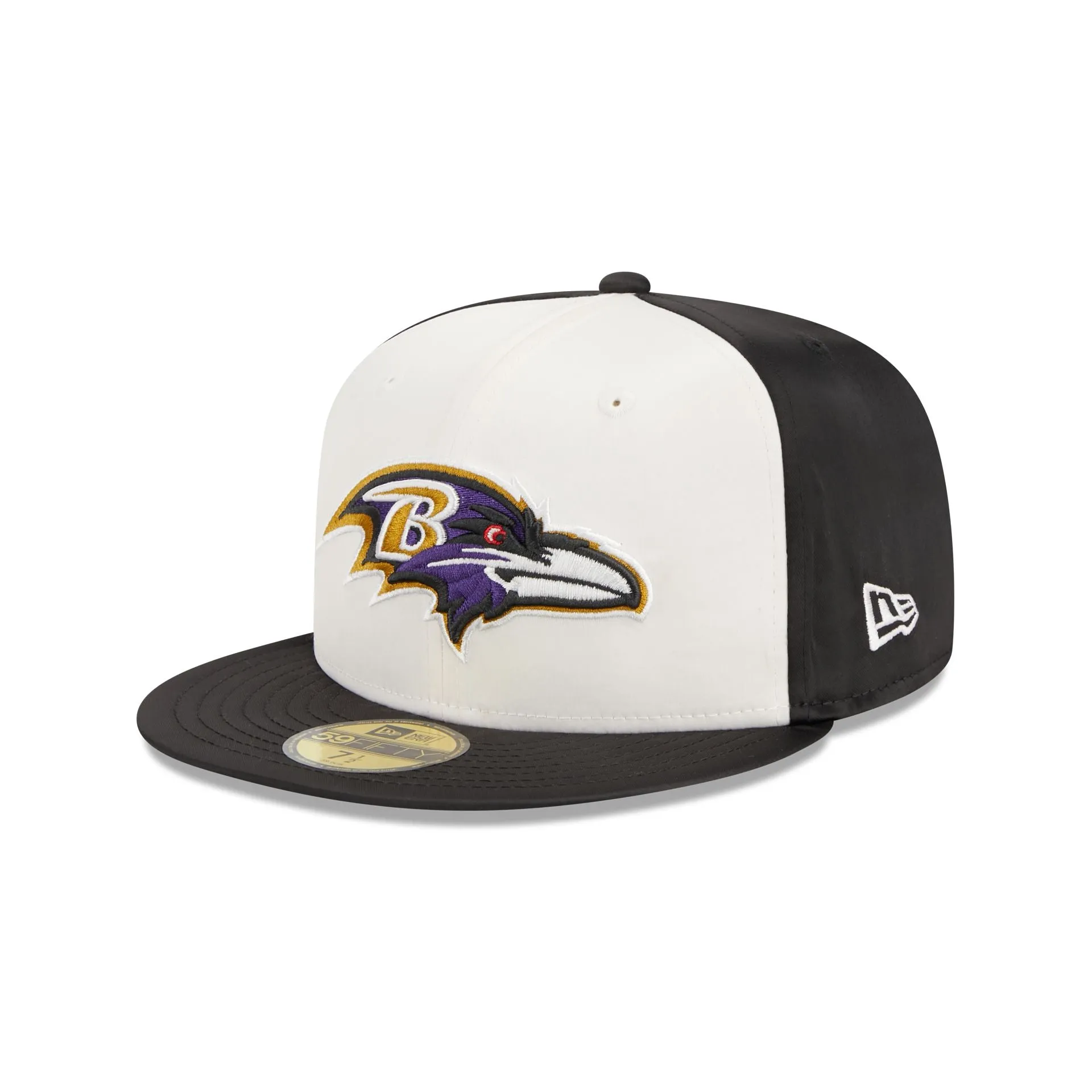 Baltimore Ravens Throwback Satin 59FIFTY Fitted Hat sold by New Era product image thumbnail 3
