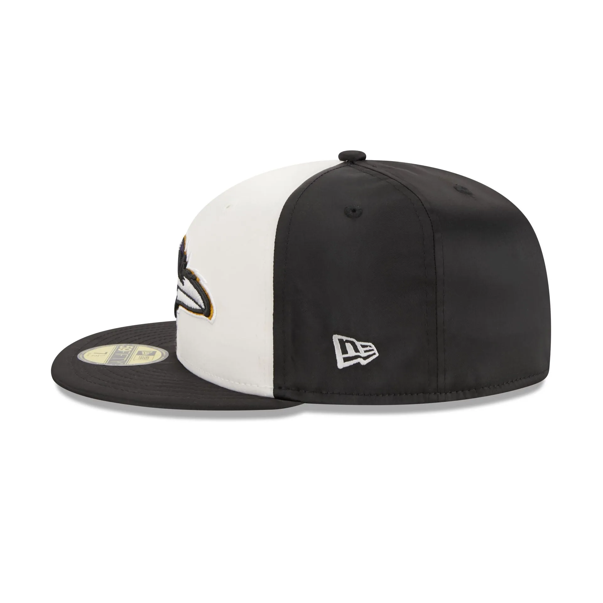 Baltimore Ravens Throwback Satin 59FIFTY Fitted Hat sold by New Era product image thumbnail 5