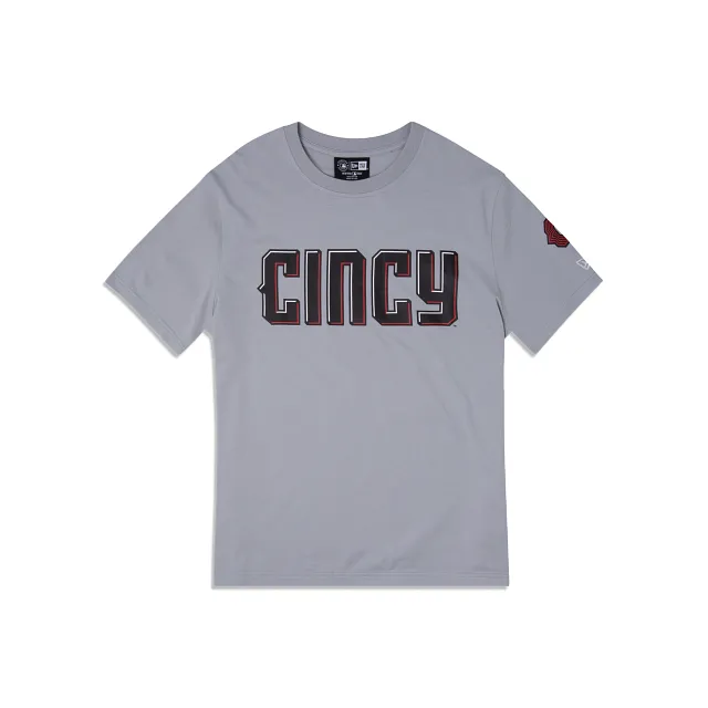 Cincinnati Reds City Connect Gray T-Shirt sold by New Era