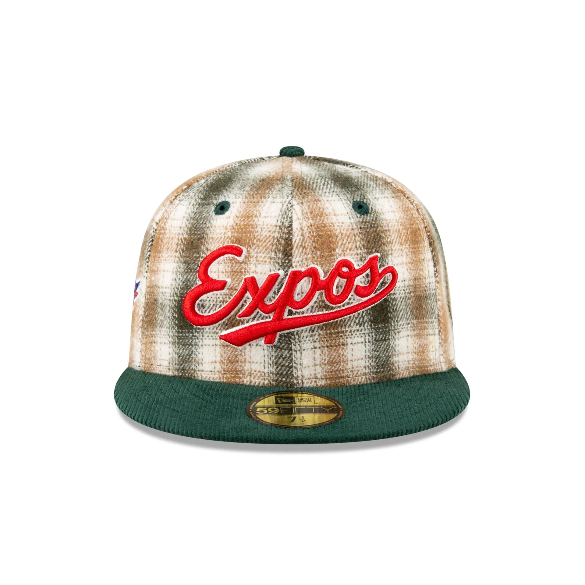 Just Caps Plaid Montreal Expos 59FIFTY Fitted Hat sold by New Era product image thumbnail 2