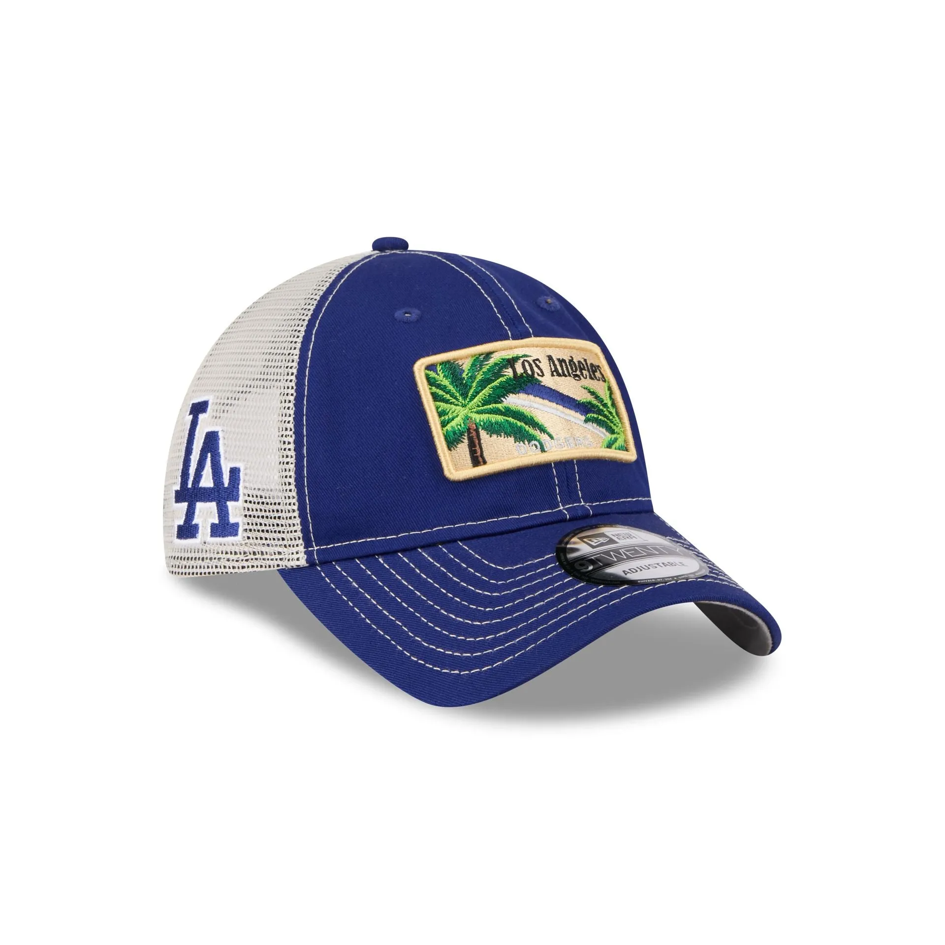 Los Angeles Dodgers State Souvenir 9TWENTY Trucker Hat sold by New Era