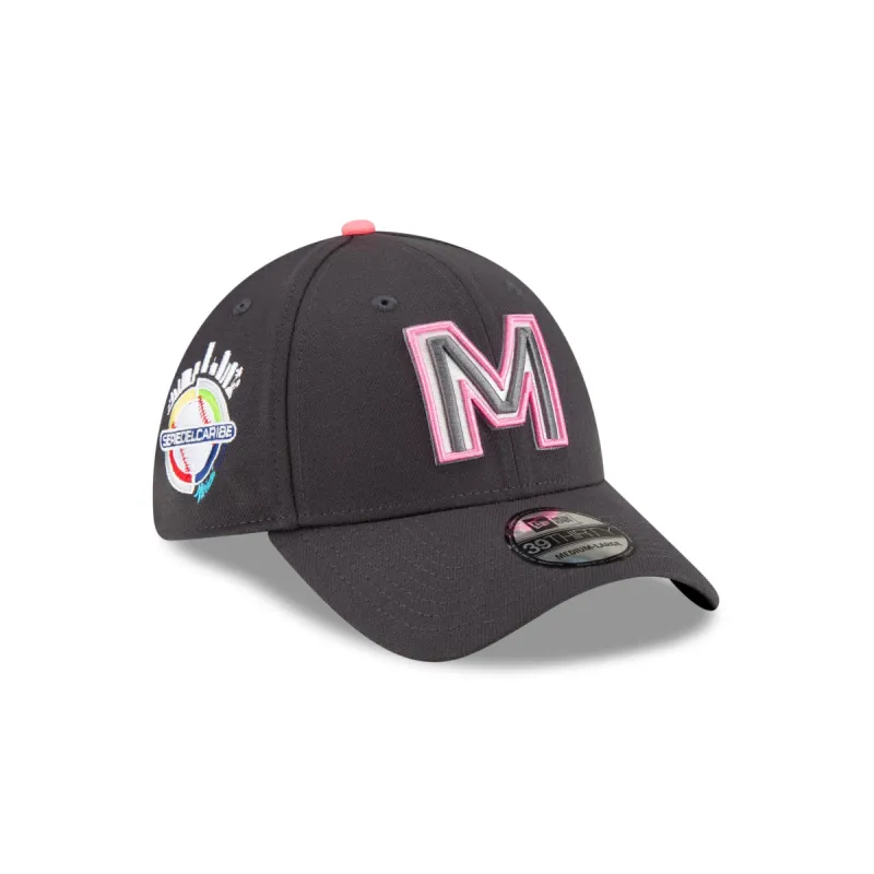Mexico Caribbean Series Home Gray 39THIRTY Stretch Fit Hat sold by New Era