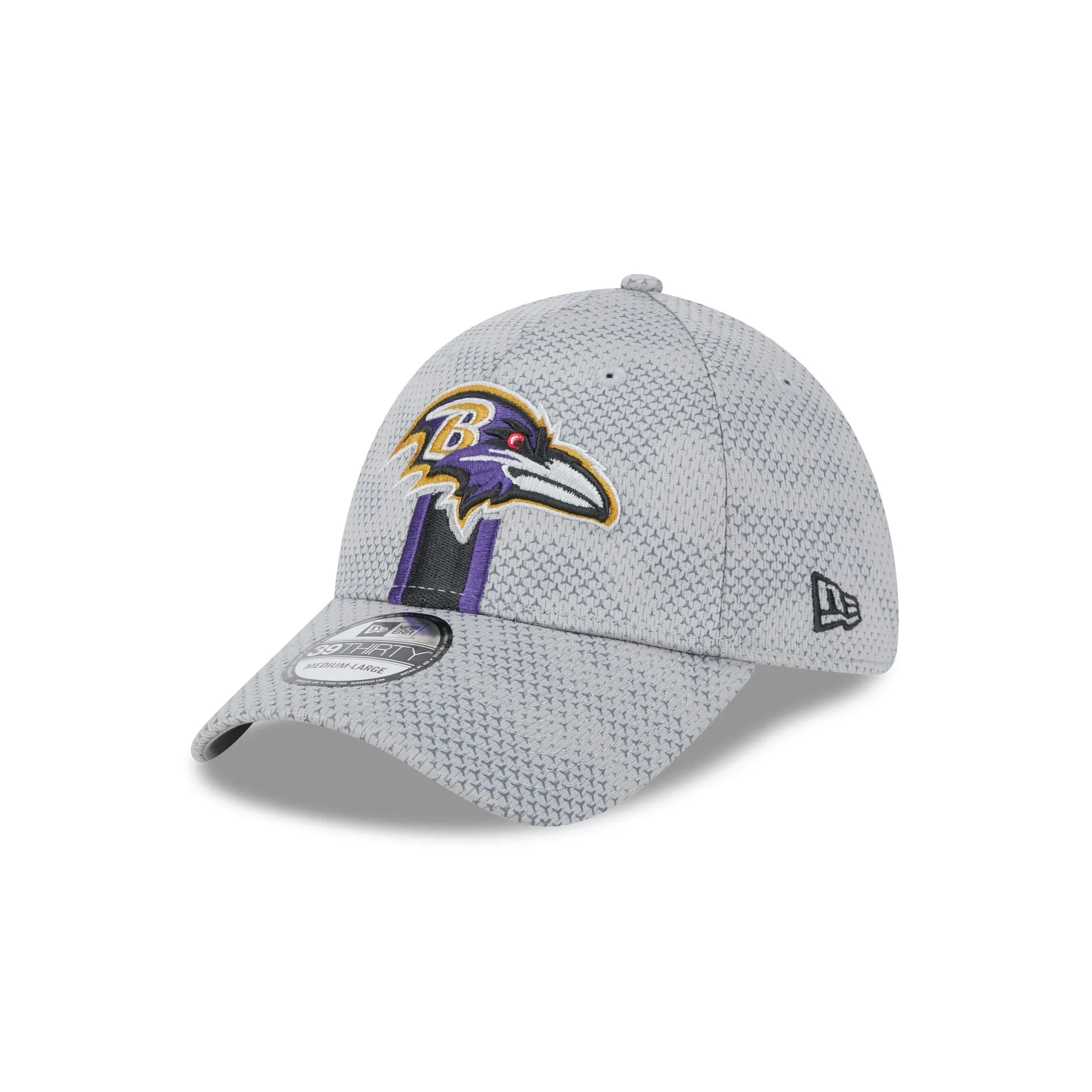 Baltimore Ravens 2024 Sideline Gray 39THIRTY Stretch Fit Hat sold by New Era product image thumbnail 3
