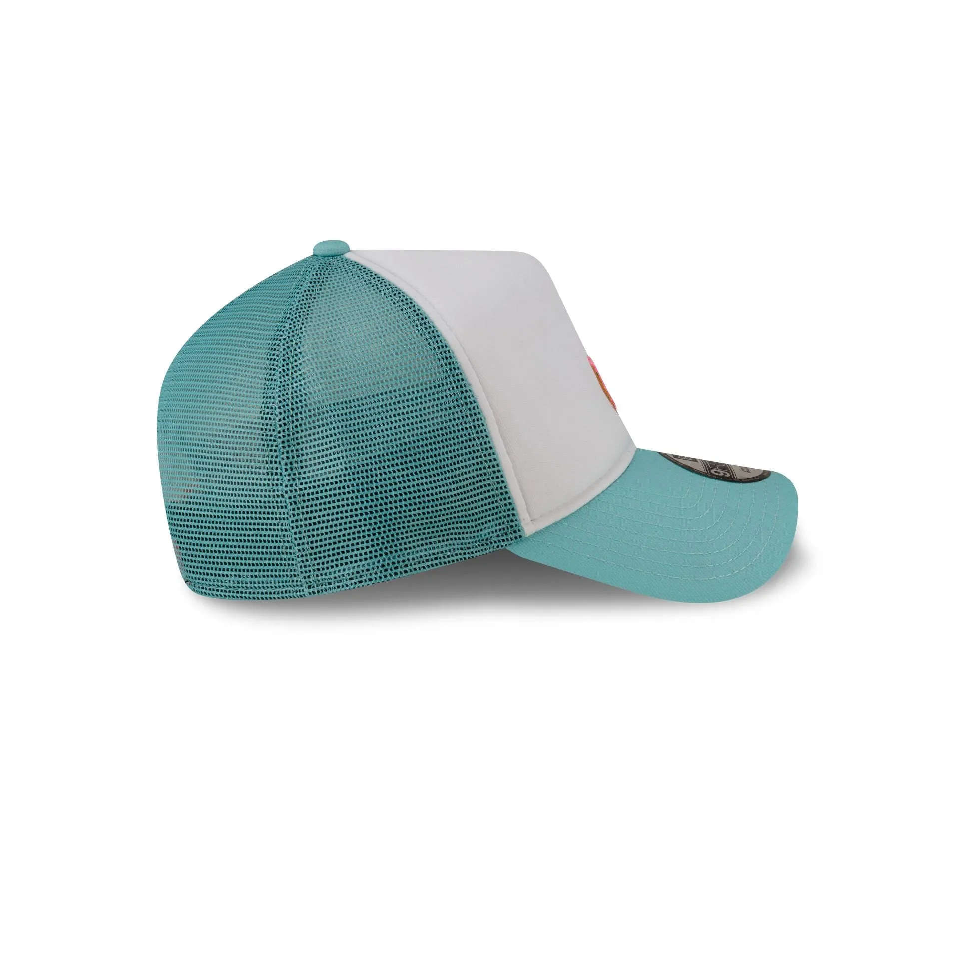 San Diego Padres White Crown 9FORTY A-Frame Trucker Hat sold by New Era product image thumbnail 5