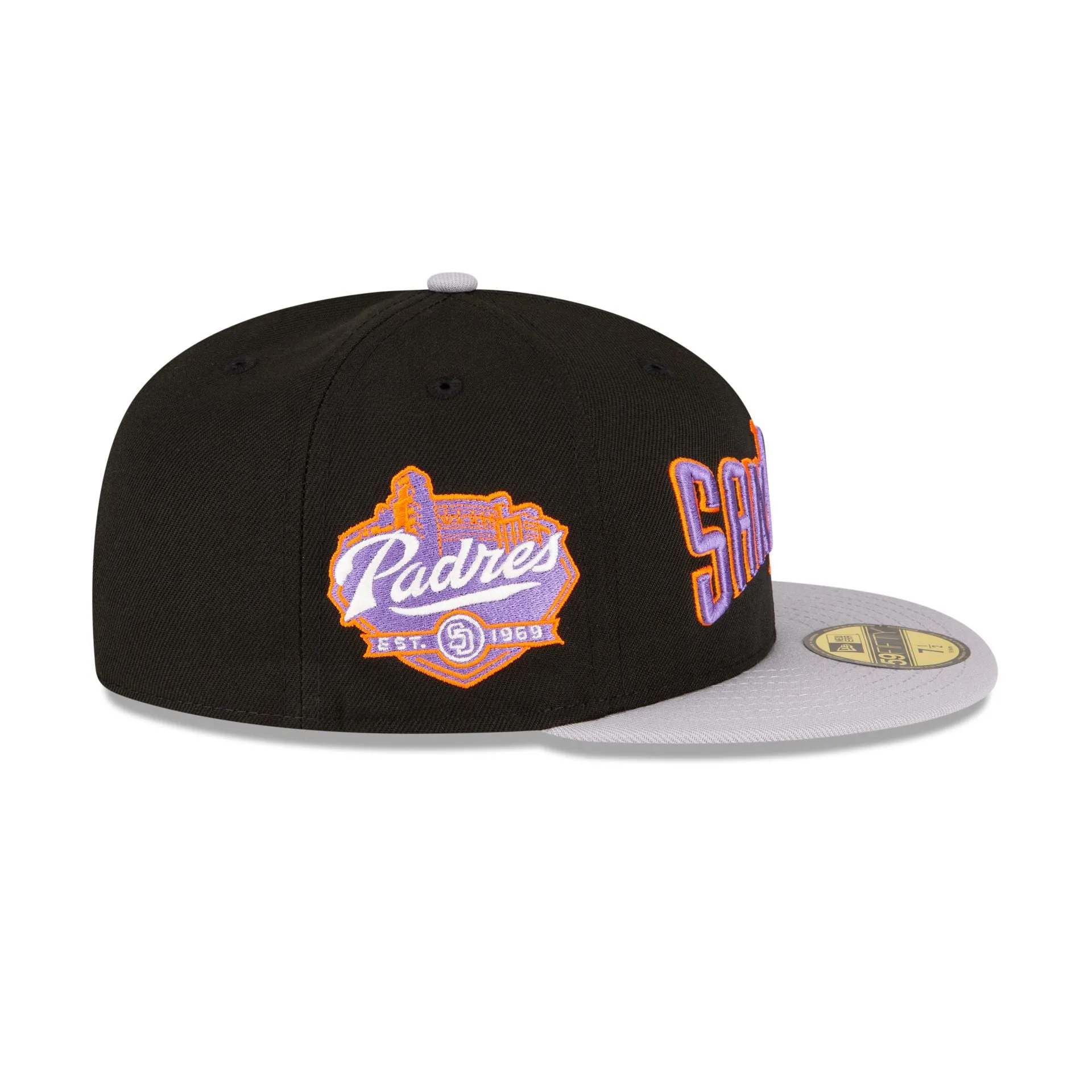 Just Caps Ghost Night San Diego Padres 59FIFTY Fitted Hat sold by New Era product image thumbnail 4