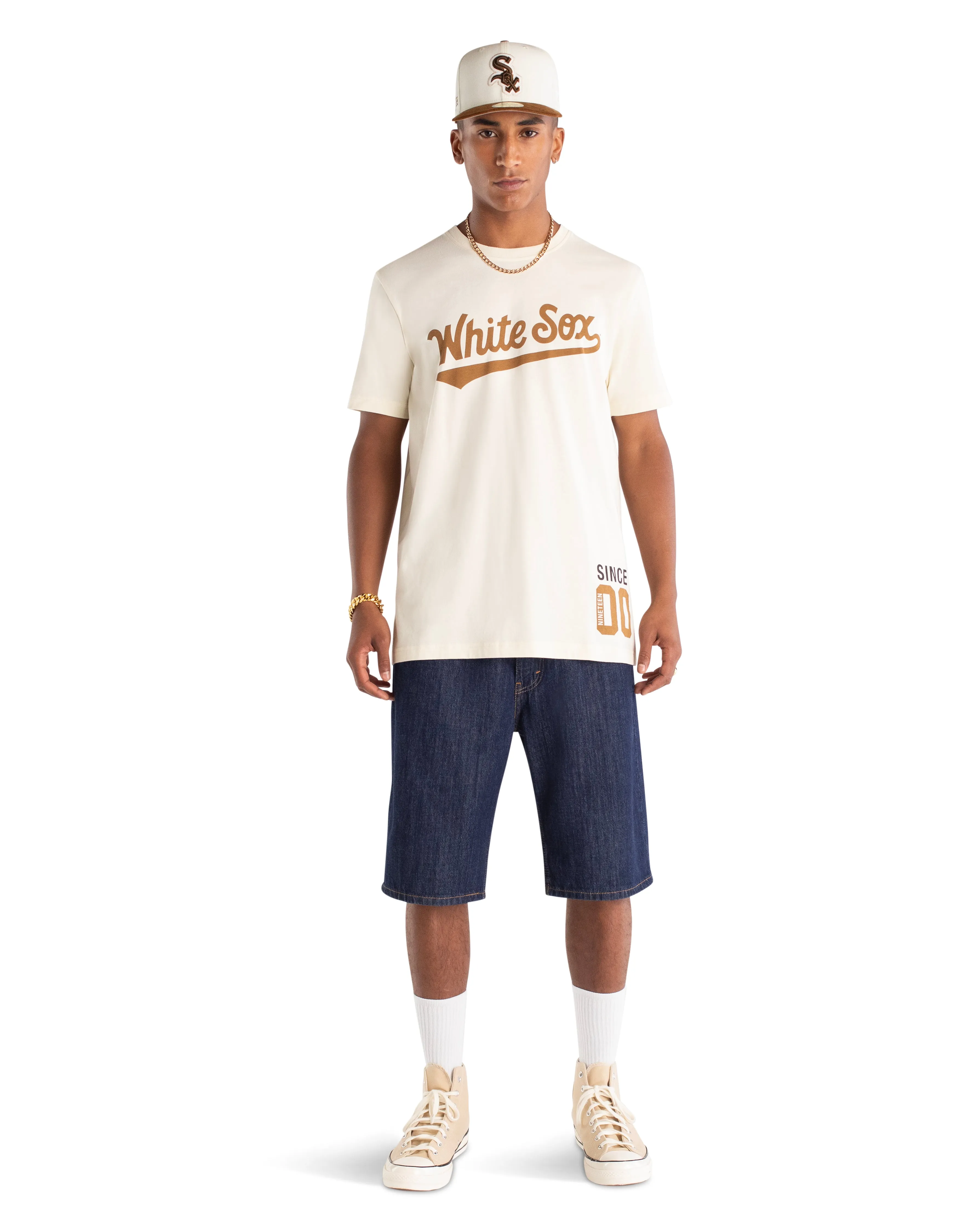 Chicago Cubs Cord White T-Shirt sold by New Era product image thumbnail 5