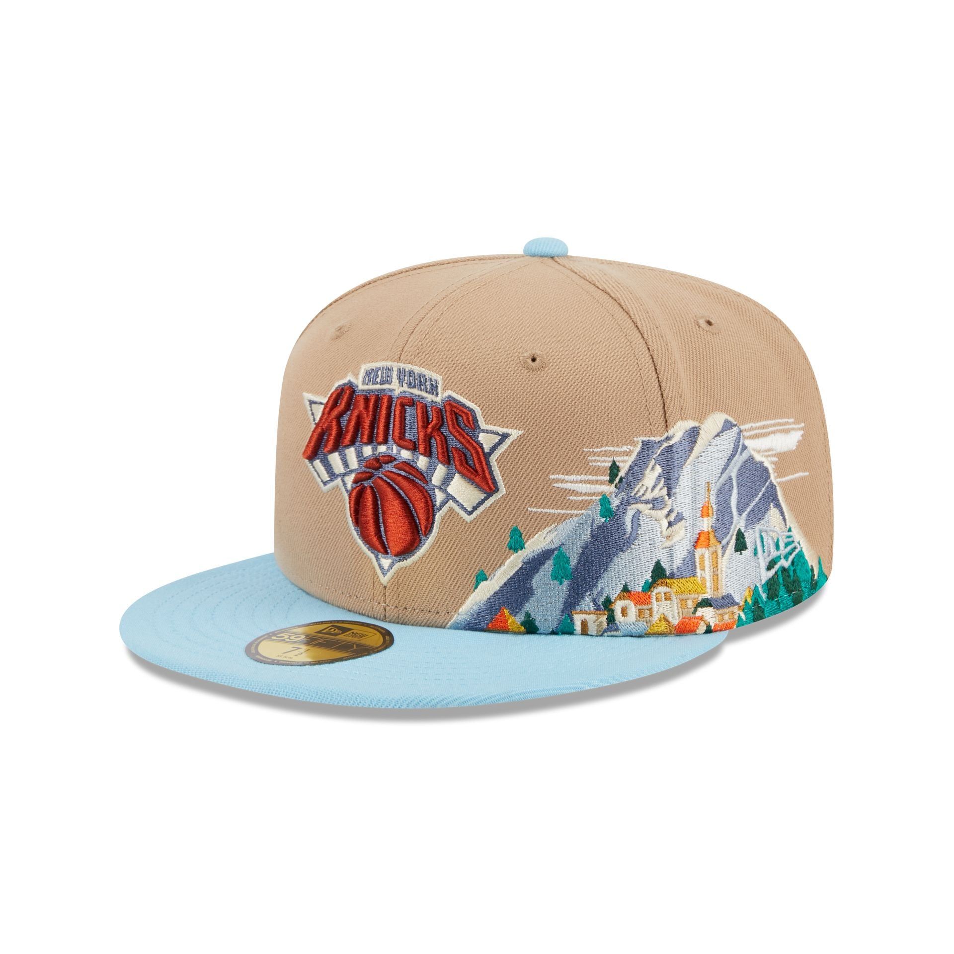 New York Knicks Snowcapped 59FIFTY Fitted Hat sold by New Era