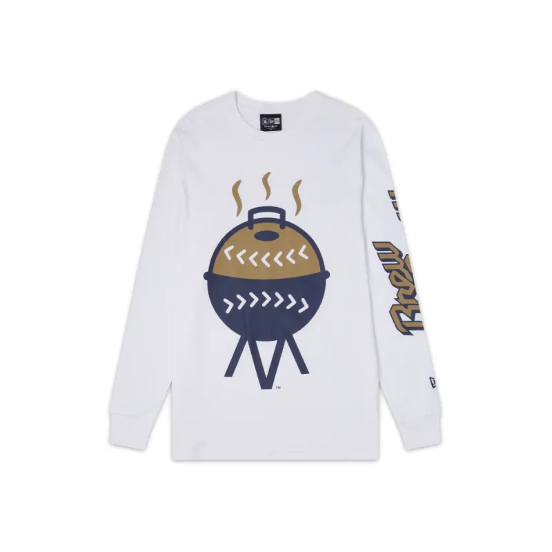 Milwaukee Brewers Retro City Long Sleeve T-Shirt sold by New Era