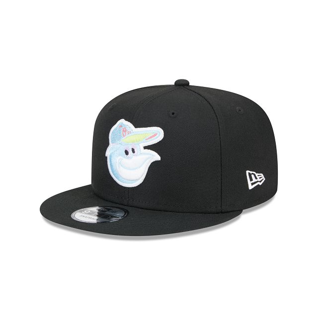 Baltimore Orioles Color Pack Black 9FIFTY Snapback Hat sold by New Era product image thumbnail 3
