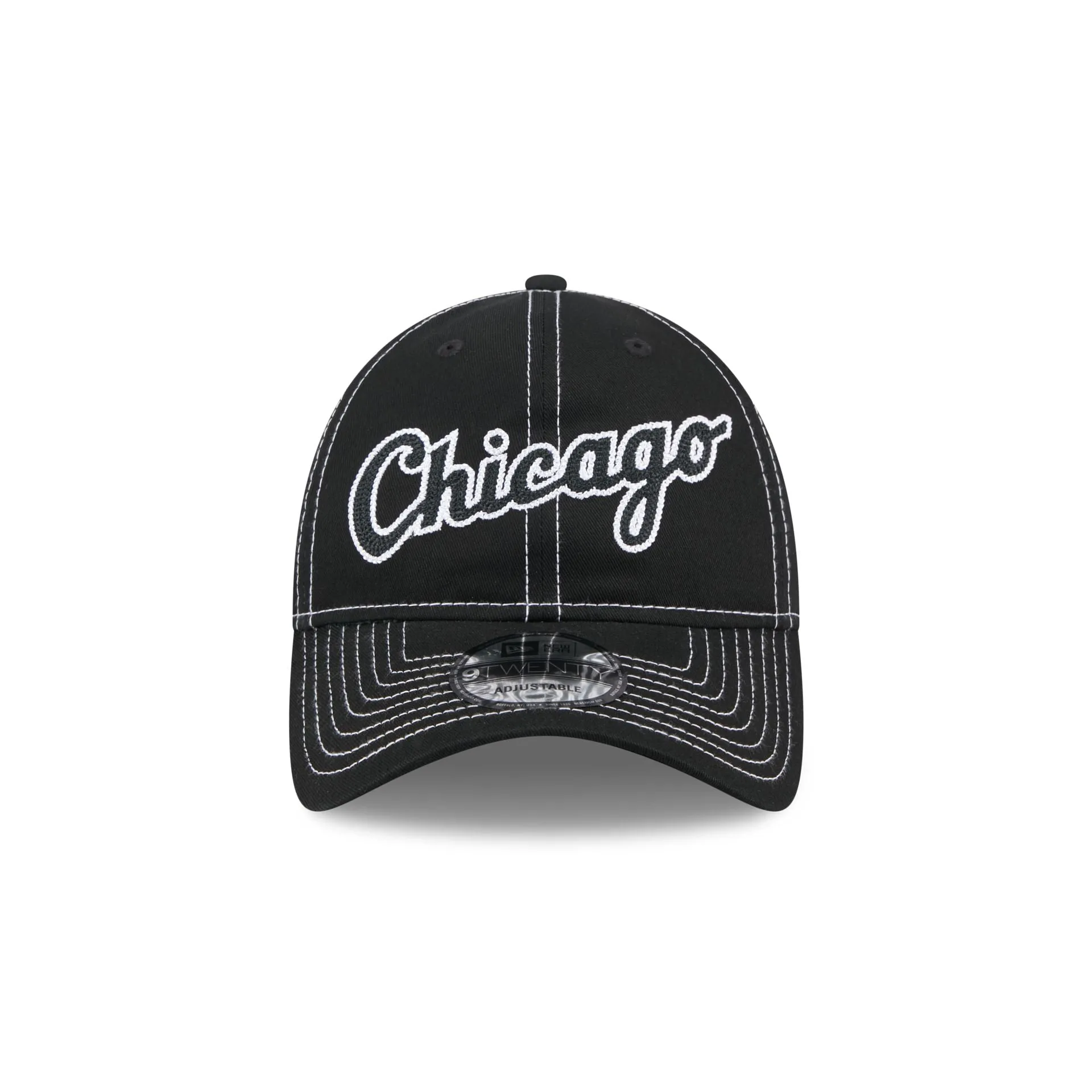 Chicago White Sox Team Stitch 9TWENTY Adjustable Hat sold by New Era product image thumbnail 2