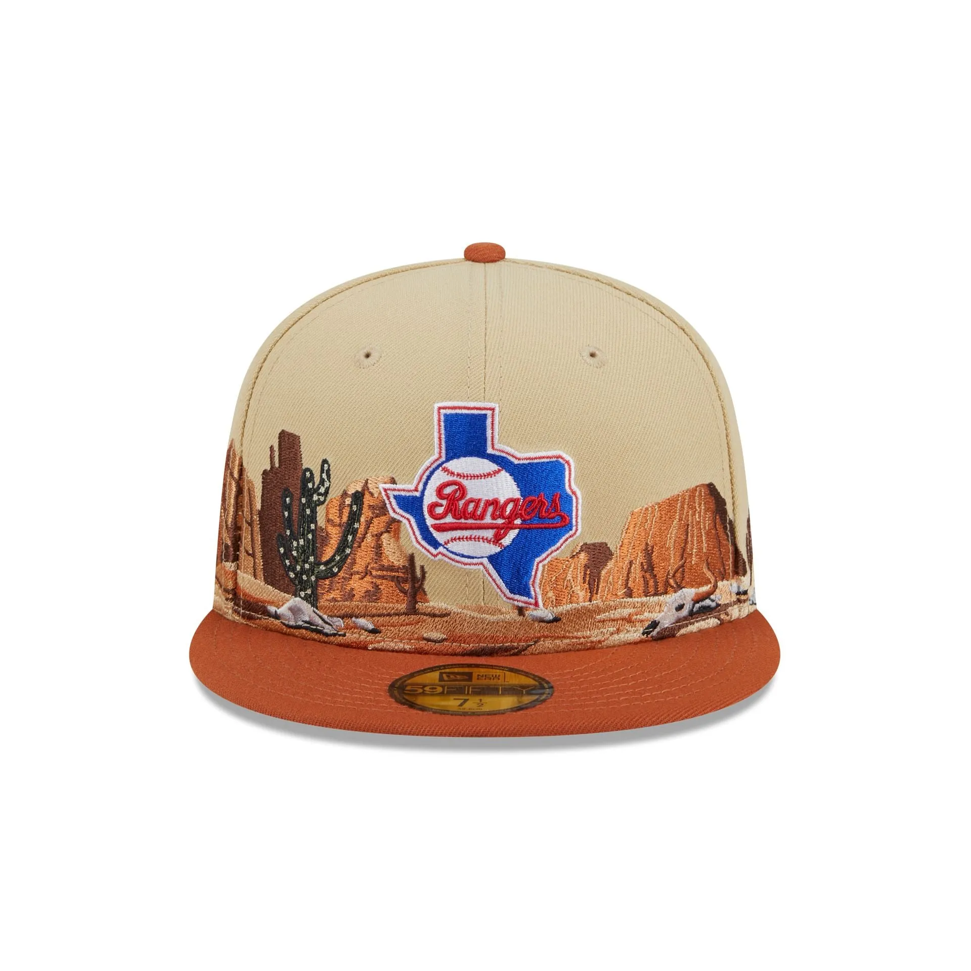 Texas Rangers Team Landscape 59FIFTY Fitted Hat sold by New Era product image thumbnail 2