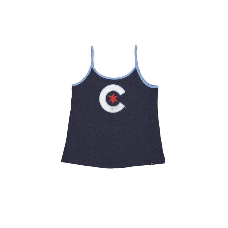 Chicago Cubs Throwback Women's Tank Top sold by New Era