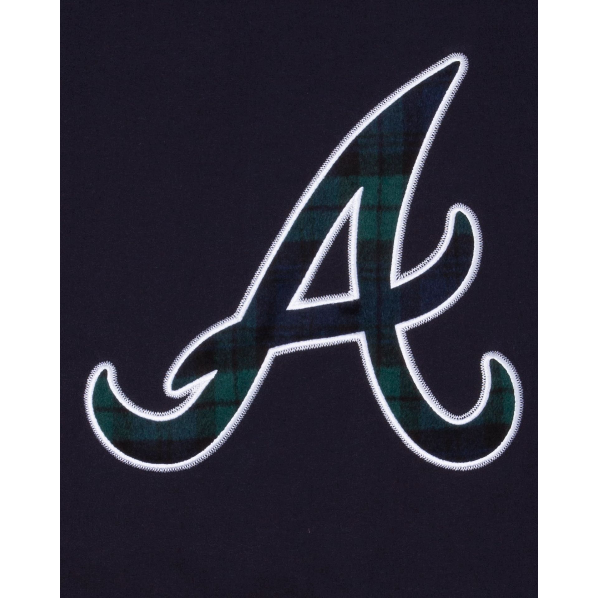 Atlanta Braves Plaid T-Shirt sold by New Era product image thumbnail 4