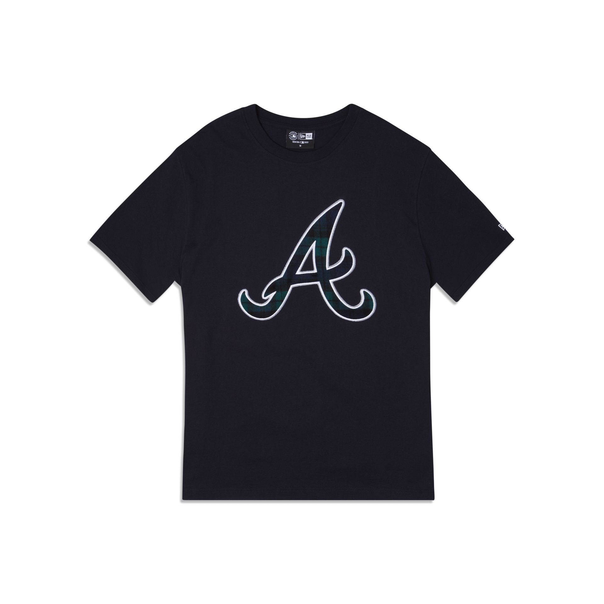 Atlanta Braves Plaid T-Shirt sold by New Era