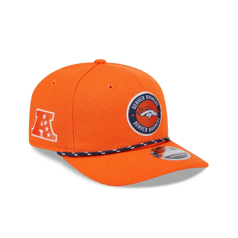 Denver Broncos 2024 Sideline 9SEVENTY Stretch-Snap Hat sold by New Era