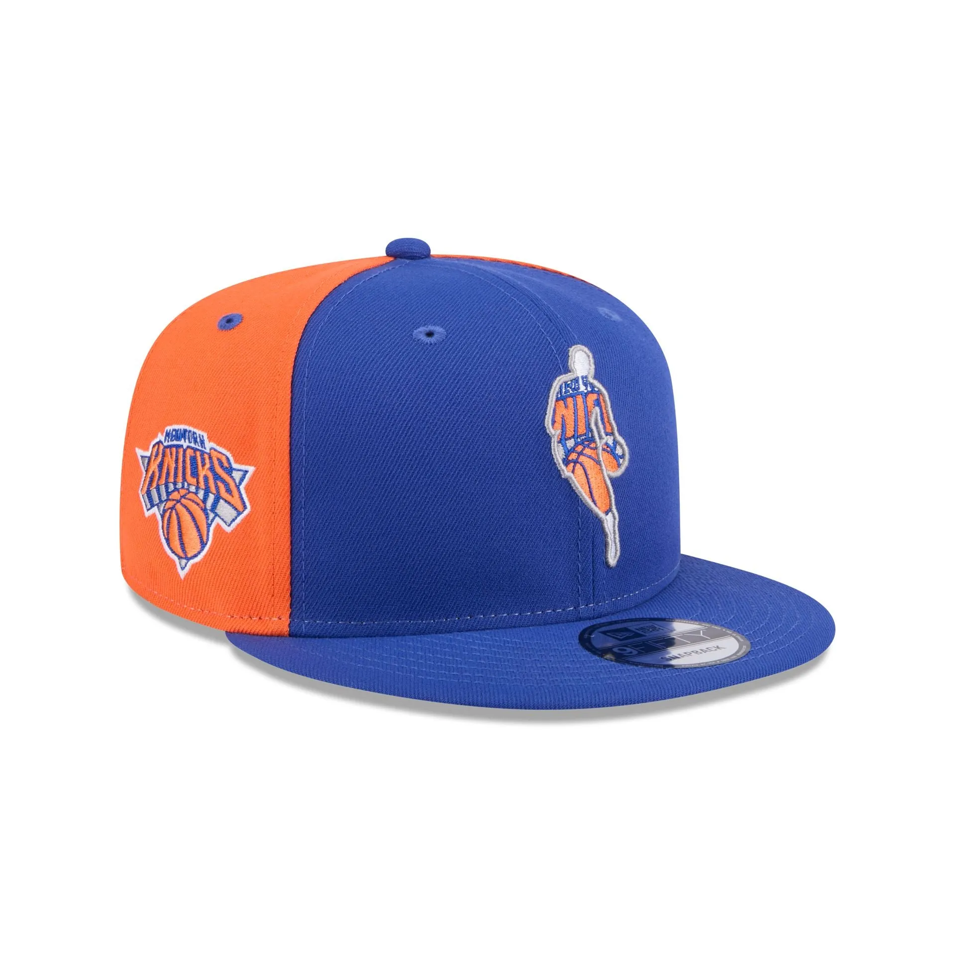 New York Knicks Front Logoman 9FIFTY Snapback Hat sold by New Era