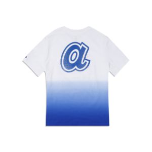 Atlanta Braves Throwback Dip Dye T-Shirt sold by New Era