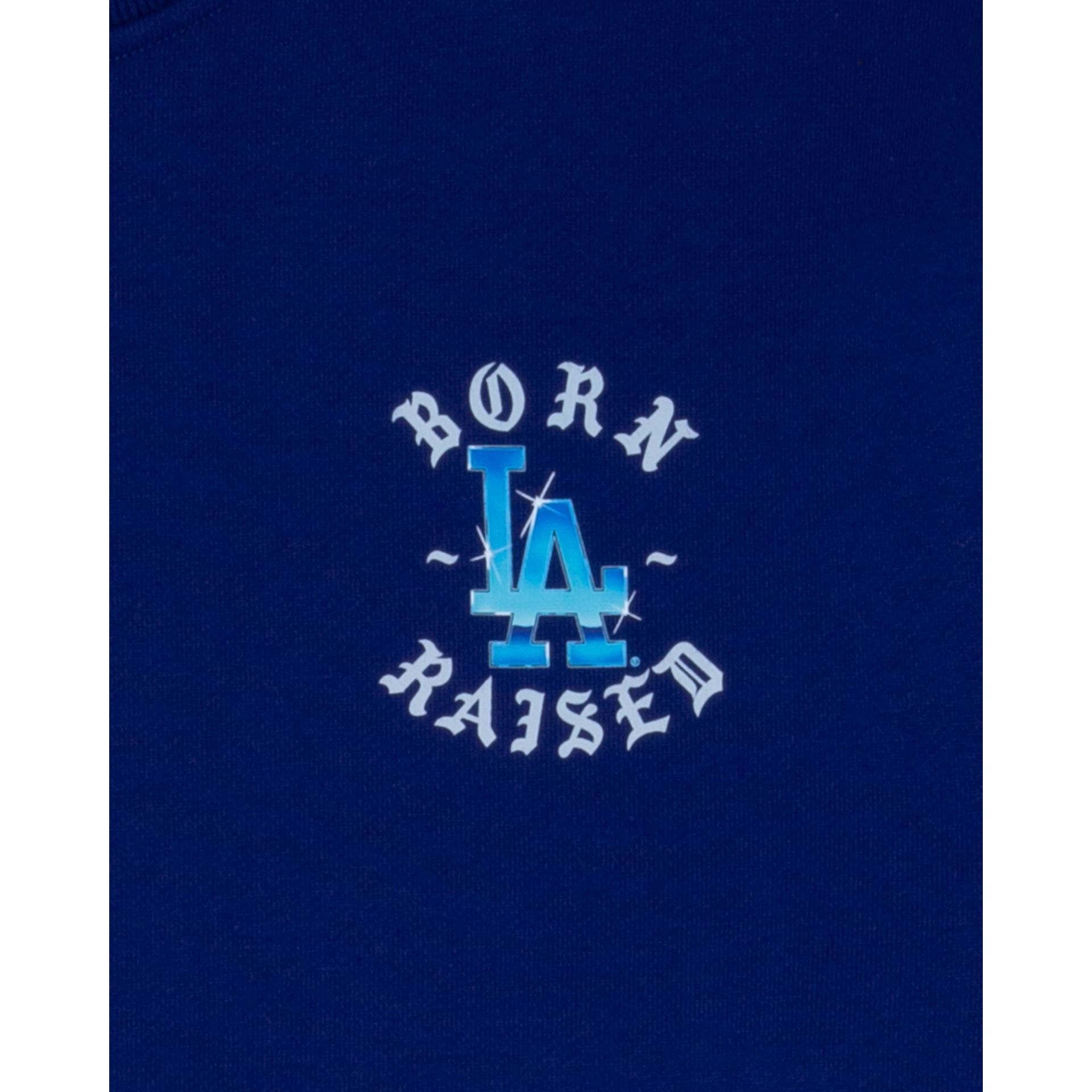 Born X Raised Los Angeles Dodgers Blue Crewneck sold by New Era product image thumbnail 3