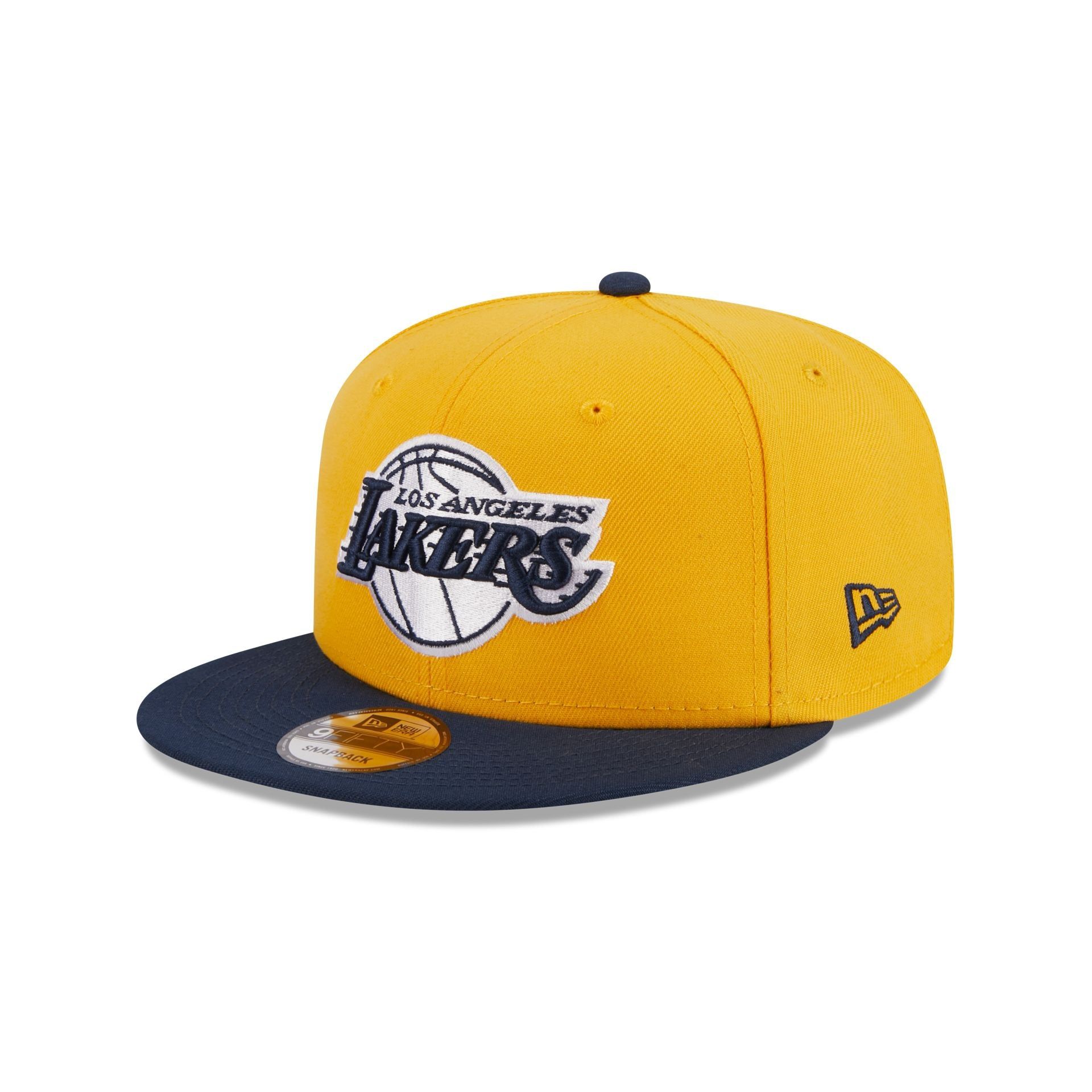 Los Angeles Lakers Color Pack Gold 9FIFTY Snapback Hat sold by New Era