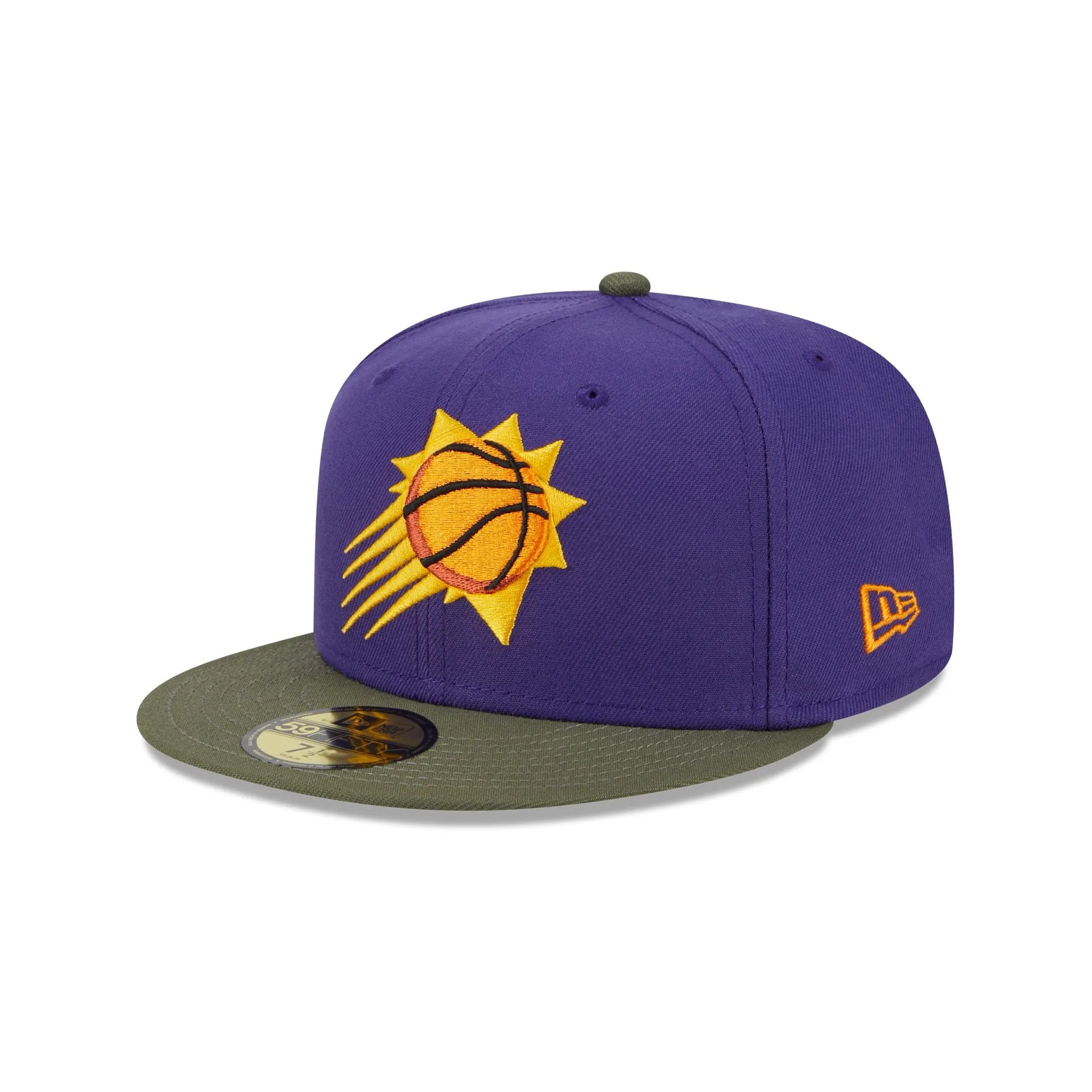 Phoenix Suns Olive Visor 59FIFTY Fitted Hat sold by New Era product image thumbnail 3