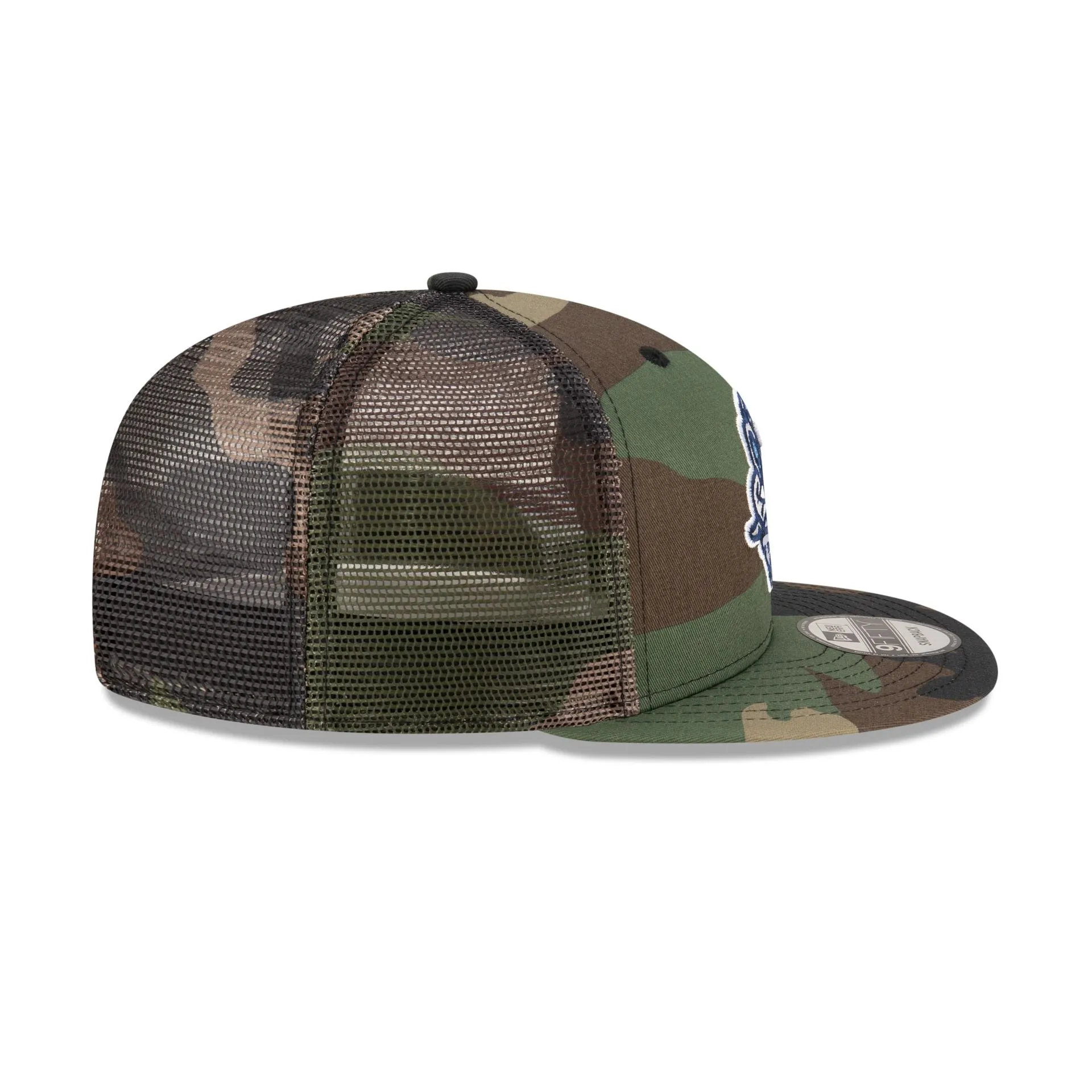 North Carolina Tar Heels Camo 9FIFTY Trucker Hat sold by New Era product image thumbnail 5