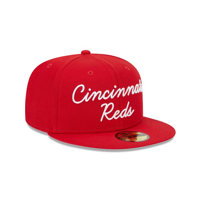 Cincinnati Reds Fairway Script 59FIFTY Fitted Hat sold by New Era product image thumbnail 3