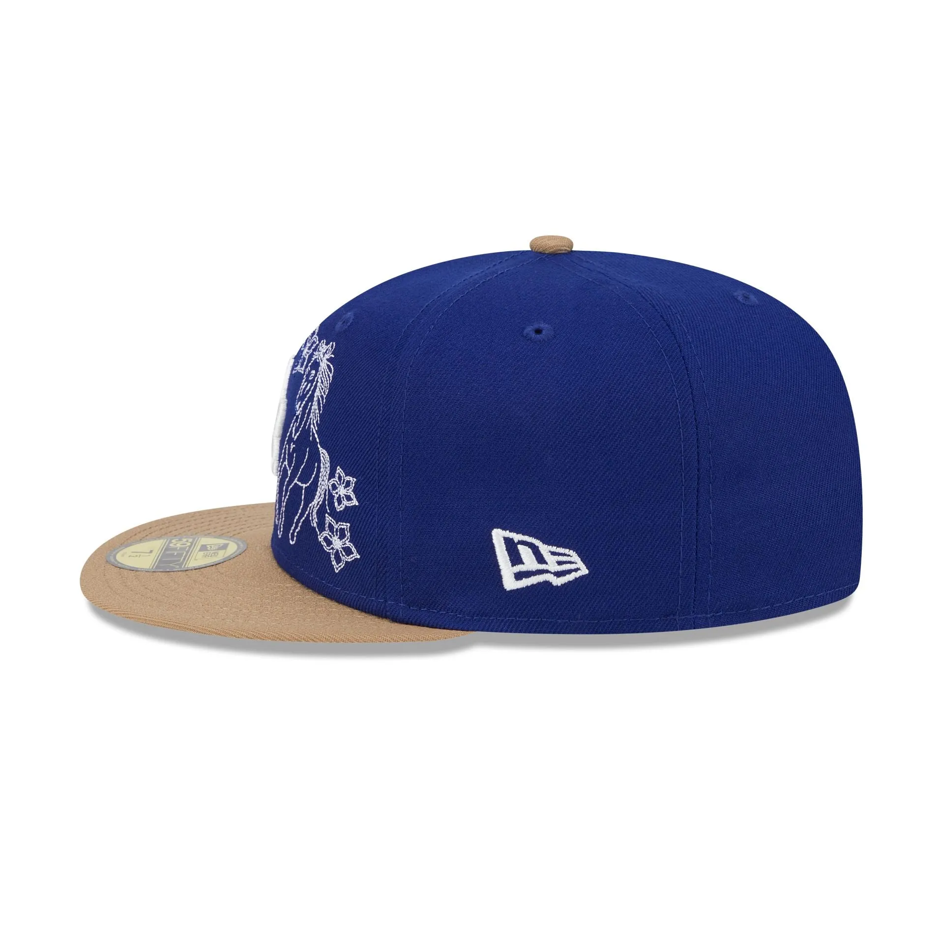Los Angeles Dodgers Western Khaki 59FIFTY Fitted Hat sold by New Era product image thumbnail 5