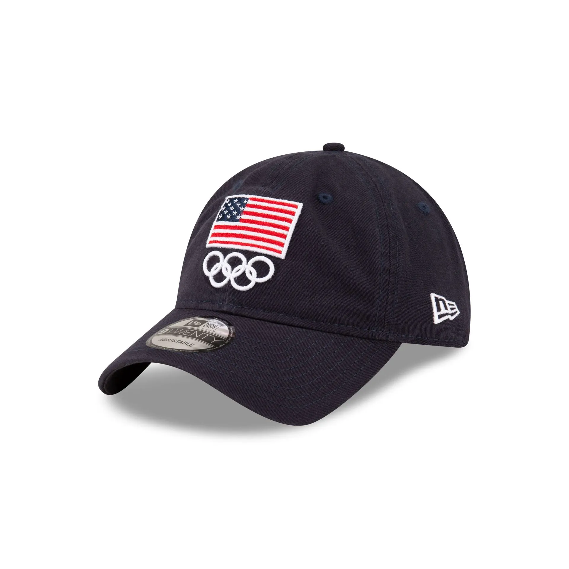 Team USA Olympics Navy 9TWENTY Adjustable Hat sold by New Era