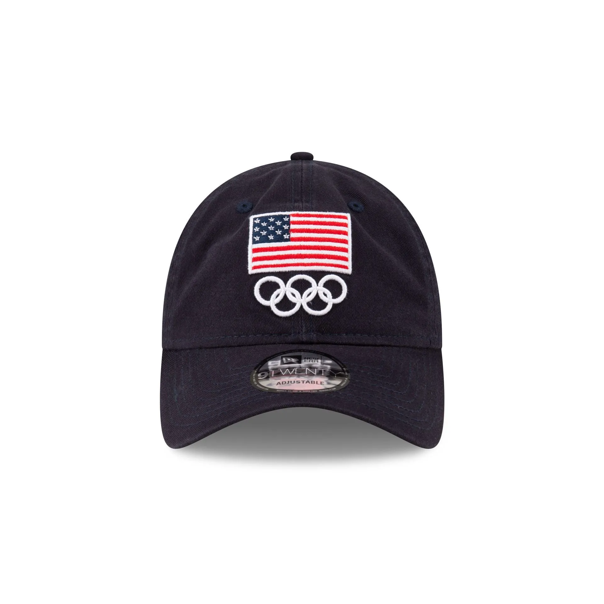 Team USA Olympics Navy 9TWENTY Adjustable Hat sold by New Era product image thumbnail 2