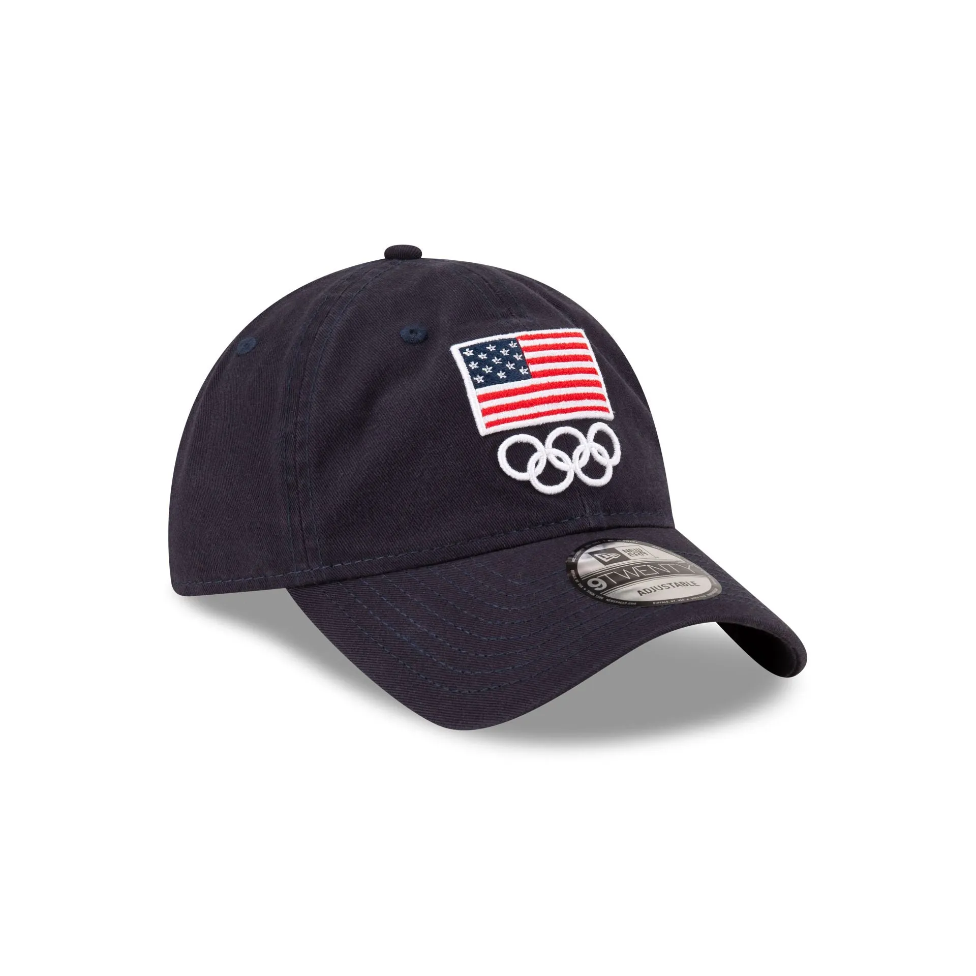 Team USA Olympics Navy 9TWENTY Adjustable Hat sold by New Era product image thumbnail 3