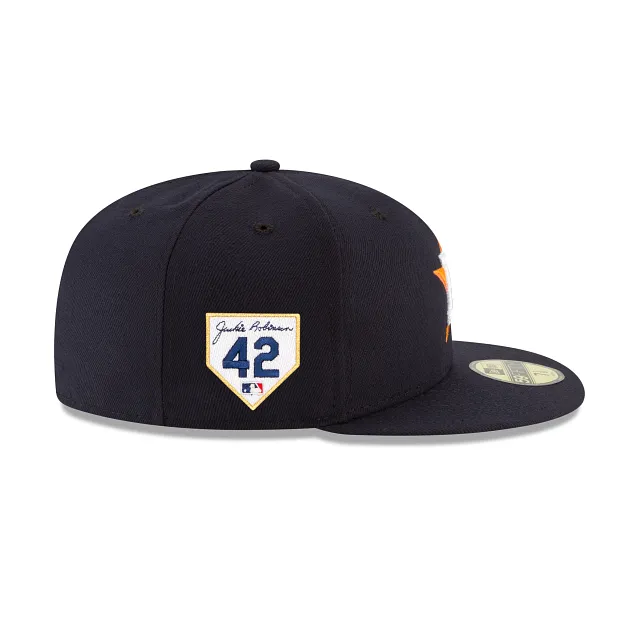 Houston Astros Jackie Robinson Day 2024 59FIFTY Fitted Hat sold by New Era product image thumbnail 4
