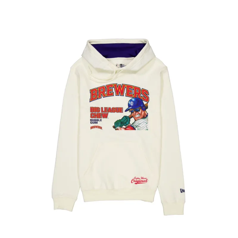 Big League Chew X Milwaukee Brewers Hoodie sold by New Era