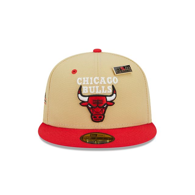 Chicago Bulls Tan 59FIFTY Fitted Hat sold by New Era product image thumbnail 2
