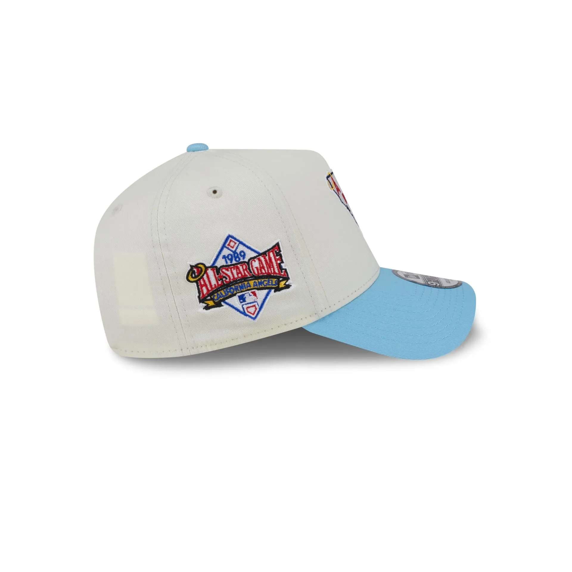 Los Angeles Angels Chrome White 9FORTY A-Frame Snapback Hat sold by New Era product image thumbnail 4