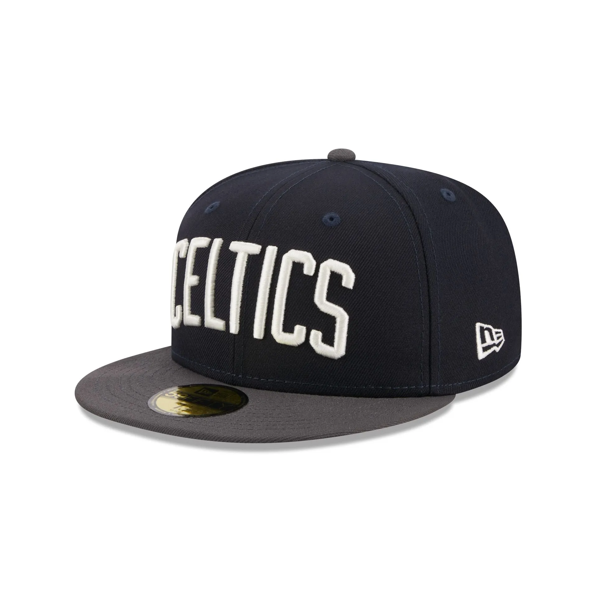 Boston Celtics Navy Crown 59FIFTY Fitted Hat sold by New Era