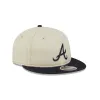 Atlanta Braves Chrome Denim Retro Crown 9FIFTY Adjustable Hat sold by New Era