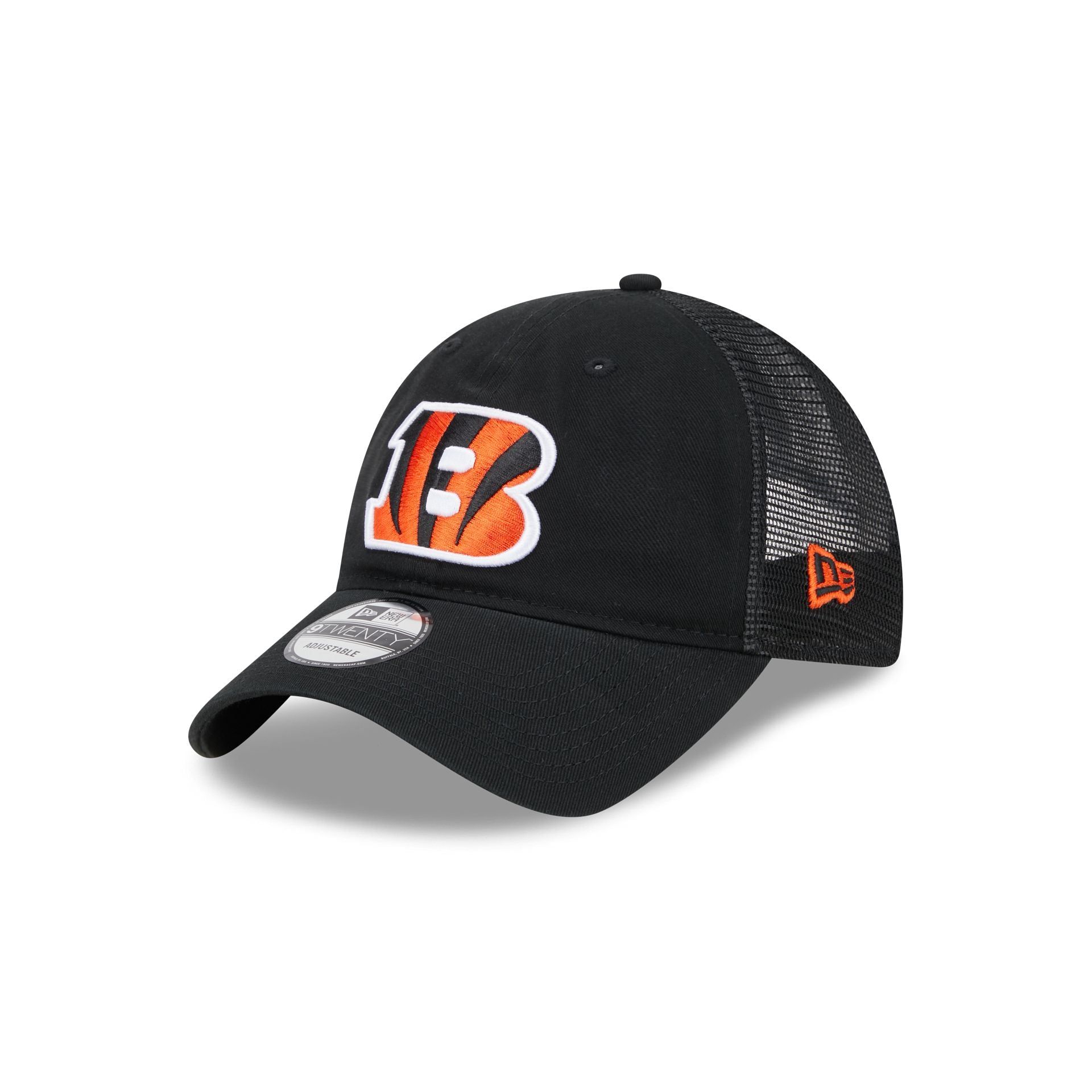 Cincinnati Bengals Throwback 9TWENTY Trucker Hat sold by New Era product image thumbnail 3