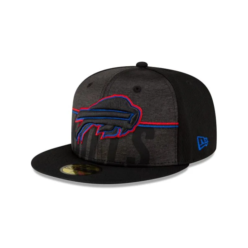 Buffalo Bills 2023 Training Black 59FIFTY Fitted Hat sold by New Era