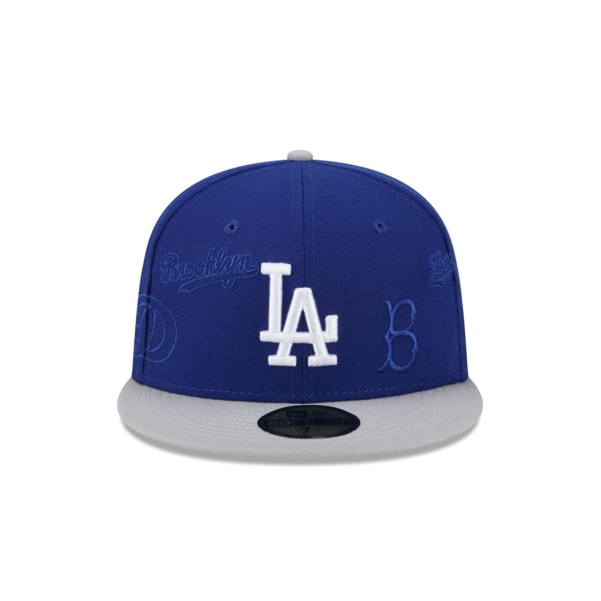 Los Angeles Dodgers Multi Logo 59FIFTY Fitted Hat sold by New Era product image thumbnail 2