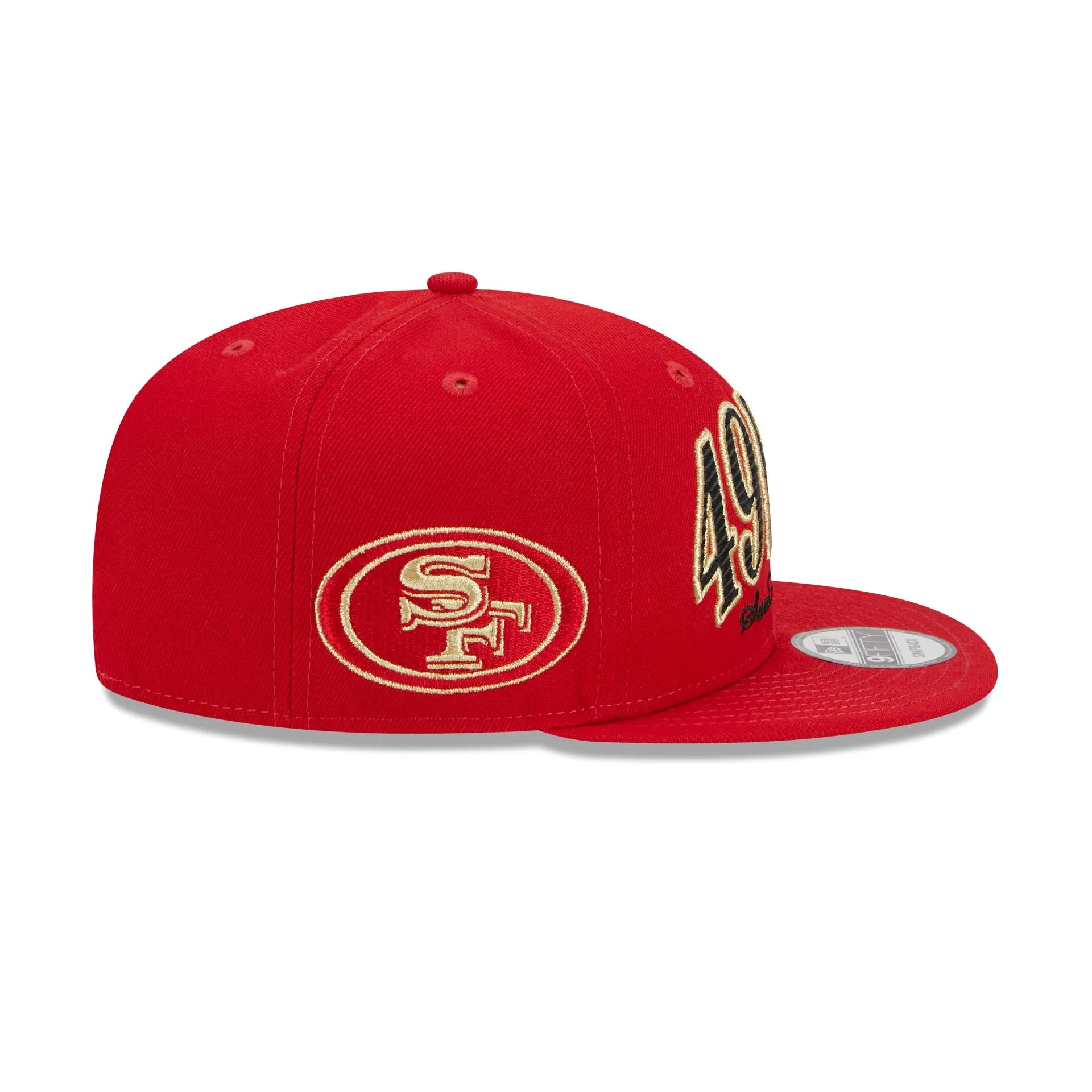 San Francisco 49ers Throwback 9FIFTY Snapback Hat sold by New Era product image thumbnail 4