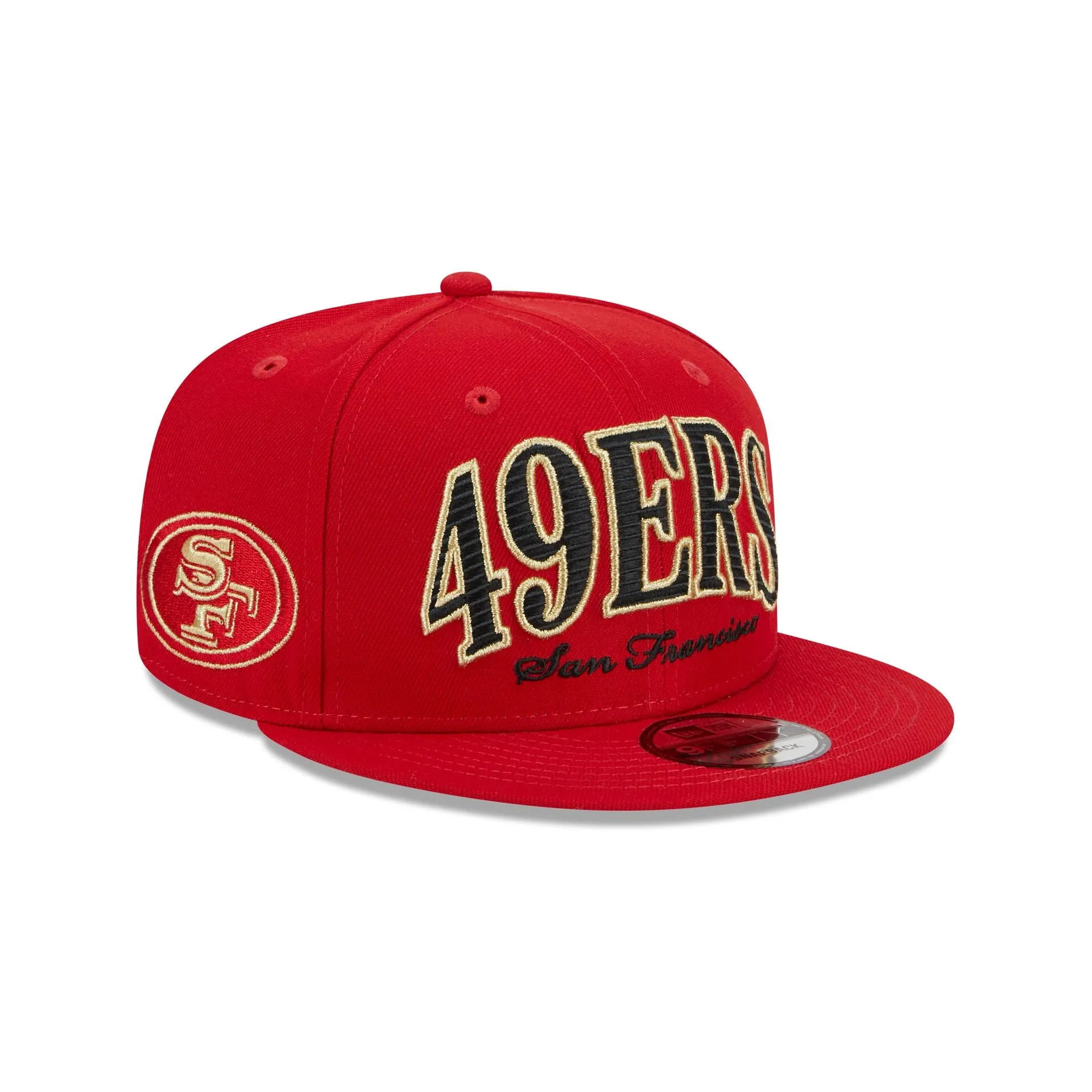 San Francisco 49ers Throwback 9FIFTY Snapback Hat sold by New Era