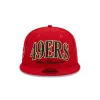 San Francisco 49ers Throwback 9FIFTY Snapback Hat sold by New Era
