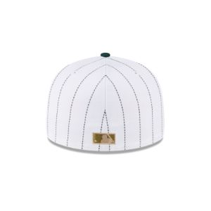 Just Caps White Pinstripe Toronto Blue Jays 59FIFTY Fitted sold by New Era