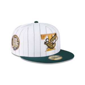 Just Caps White Pinstripe Toronto Blue Jays 59FIFTY Fitted sold by New Era