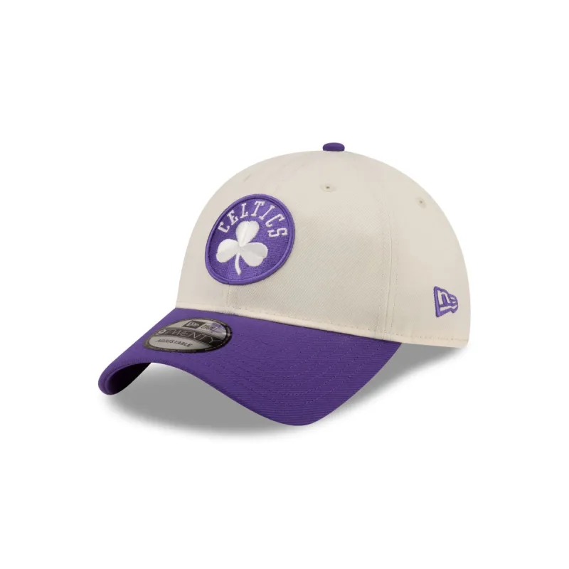 Boston Celtics Chrome 9TWENTY Adjustable Hat sold by New Era