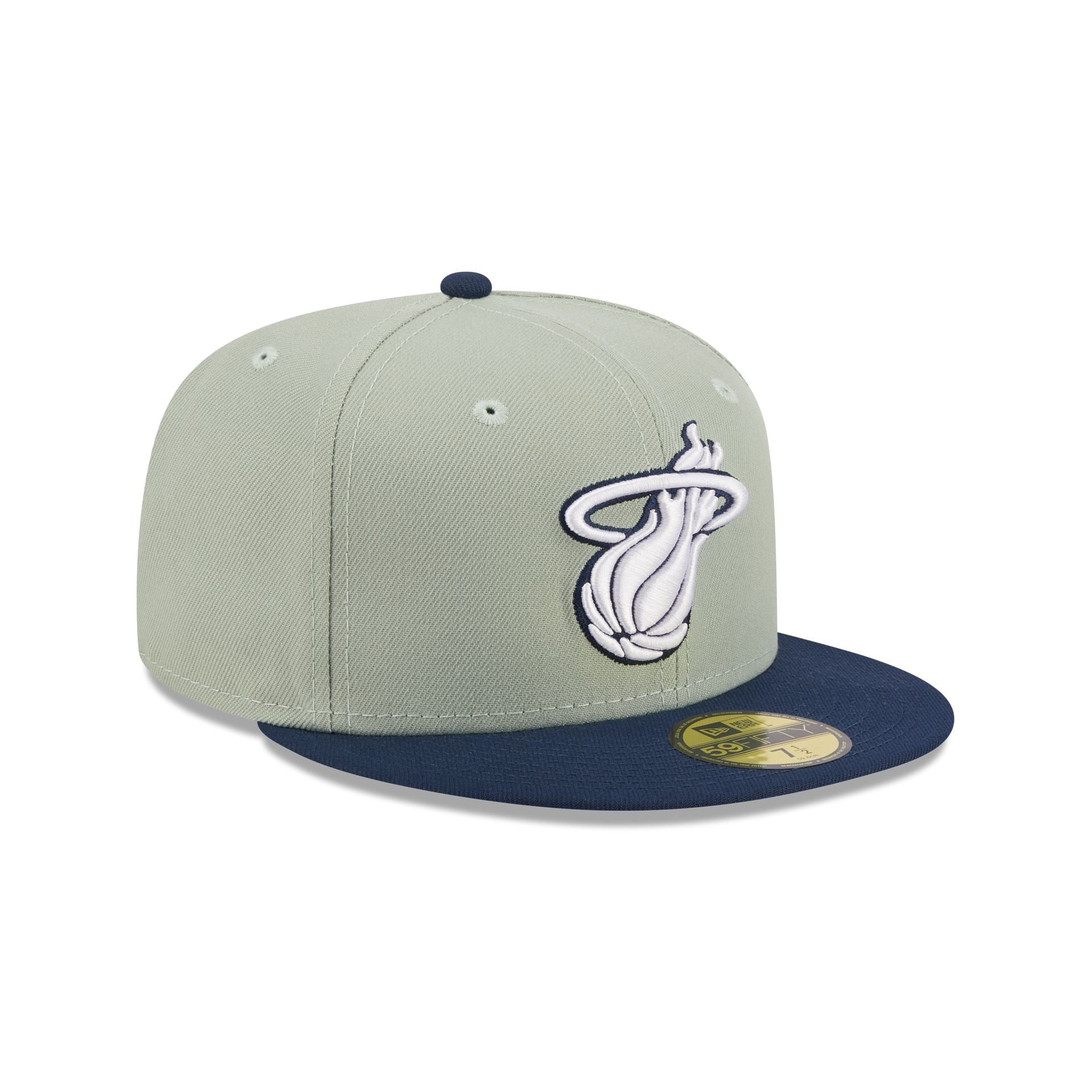 Miami Heat Color Pack Green 59FIFTY Fitted Hat sold by New Era product image thumbnail 3