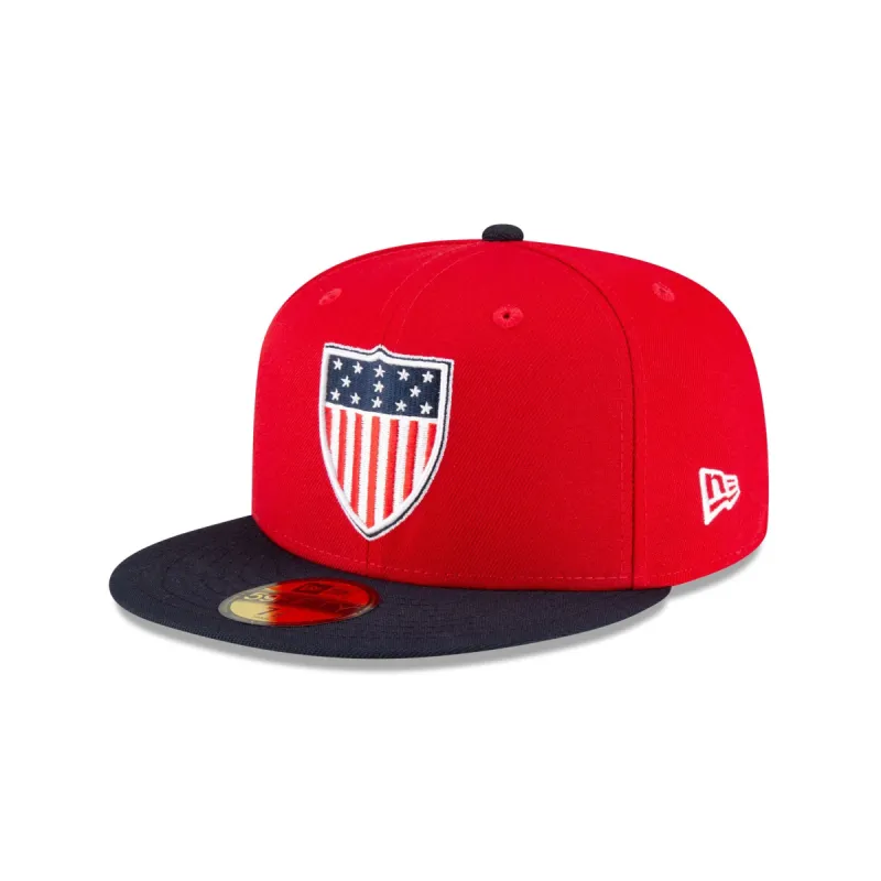 Team USA Red 59FIFTY Fitted Hat sold by New Era